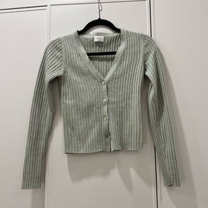Sage Green Wilfred Manila Cardigan